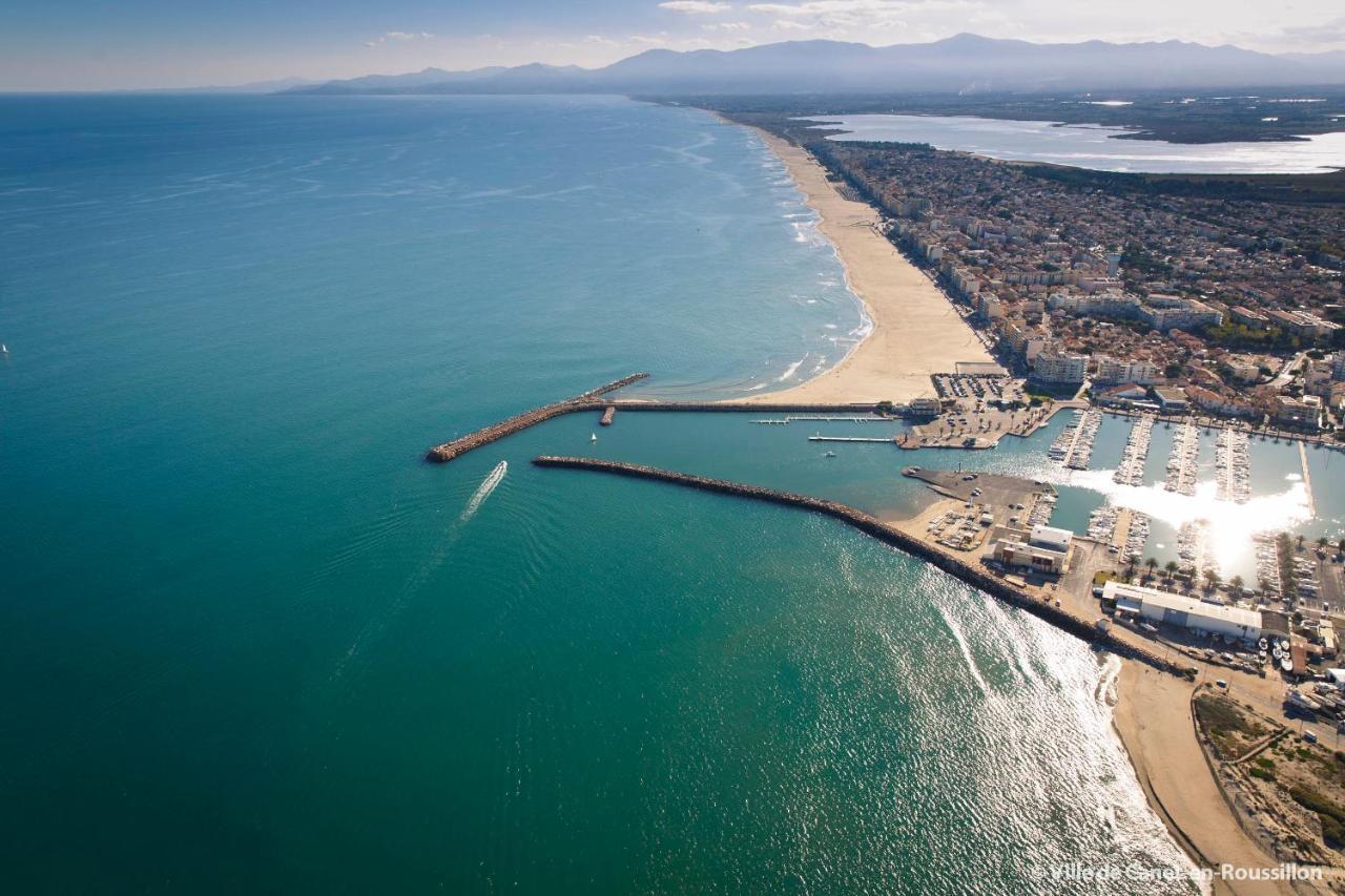 "Mer" Sejour Detente Tout Confort, Magnifique Vue Sur La Mer Apartment Canet-en-Roussillon Exterior photo